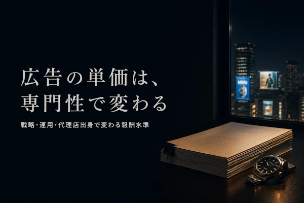 広告業界コンサルタントの単価相場は?専門領域別の報酬水準を解説