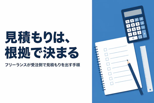 システム開発をフリーランスで受けるときの見積もりの出し方｜単価の決め方と注意点