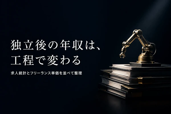 RPAエンジニアの年収相場、独立コンサルタントとして見た場合の水準