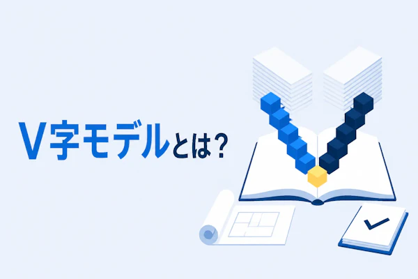 V字モデルとは？設計とテストの対応関係を4つの工程で解説
