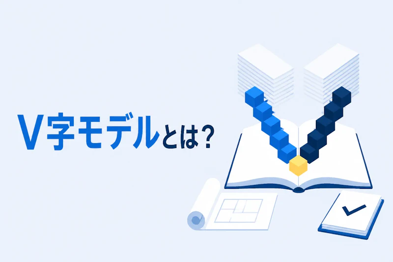 V字モデルとは？設計とテストの対応関係を4つの工程で解説