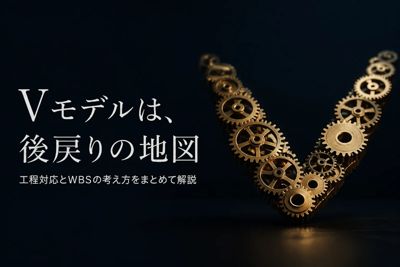 システム開発のVモデルとは?WBSとの関係も解説