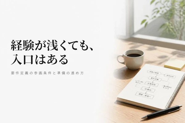 要件定義の経験が浅くてもフリーランスになれる？参画条件と準備