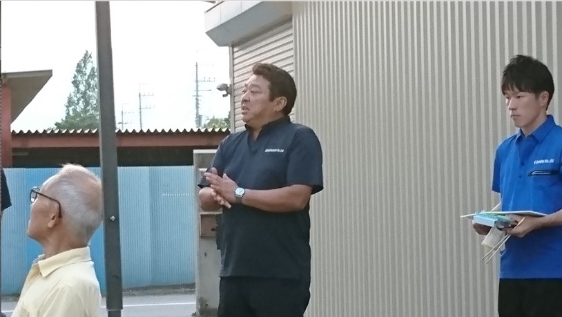 納涼BBQ大会の様子