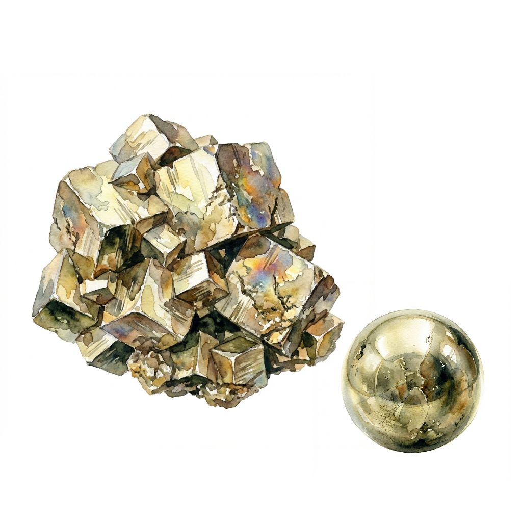 パイライト / 黄鉄鉱 / 愚者の金 - パワーストーンと天然石の雑学