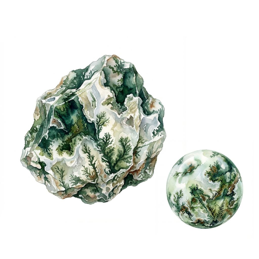 モスアゲート / 庭園瑪瑙 - パワーストーンと天然石の雑学