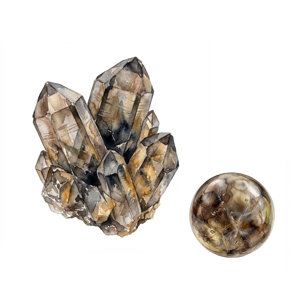 スモーキークォーツ / 煙水晶 / スモーキークリスタル