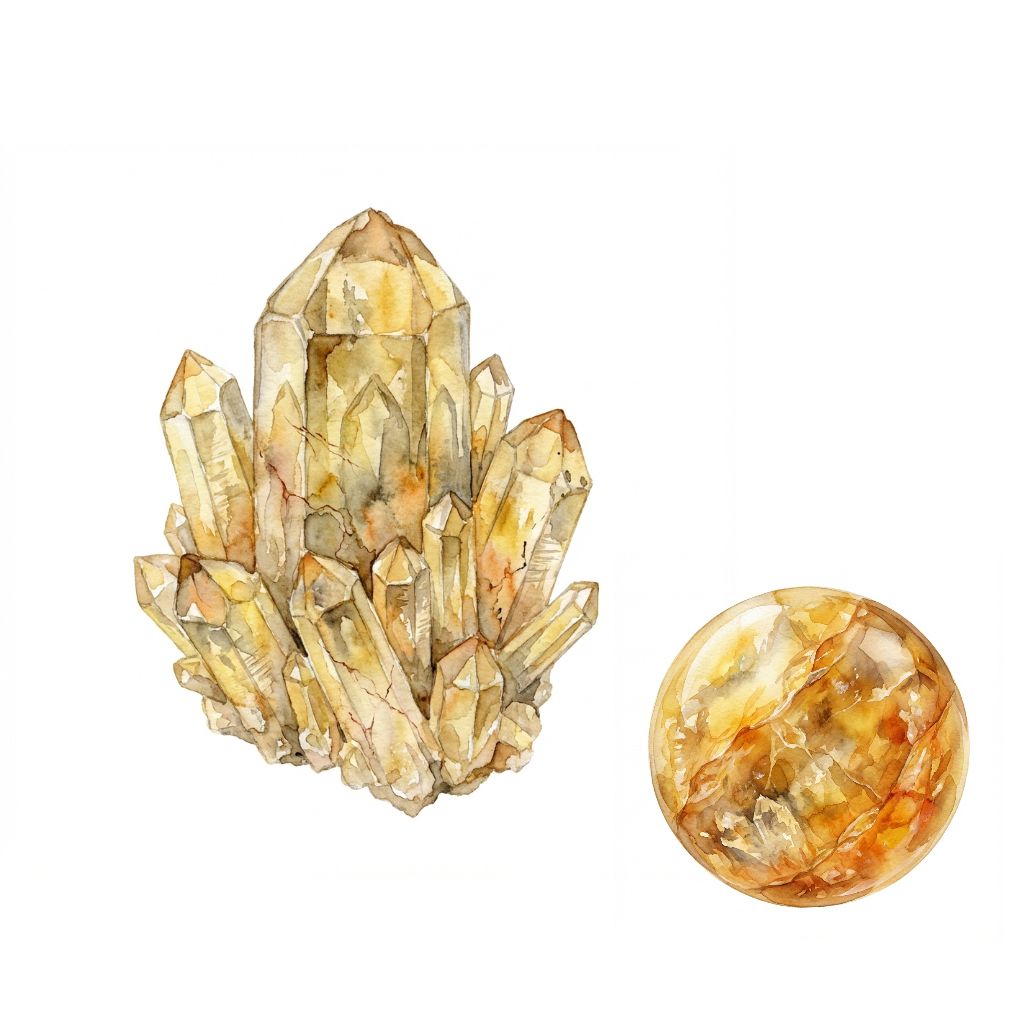 カテドラルシトリン / 聖堂黄水晶 - パワーストーンと天然石の雑学