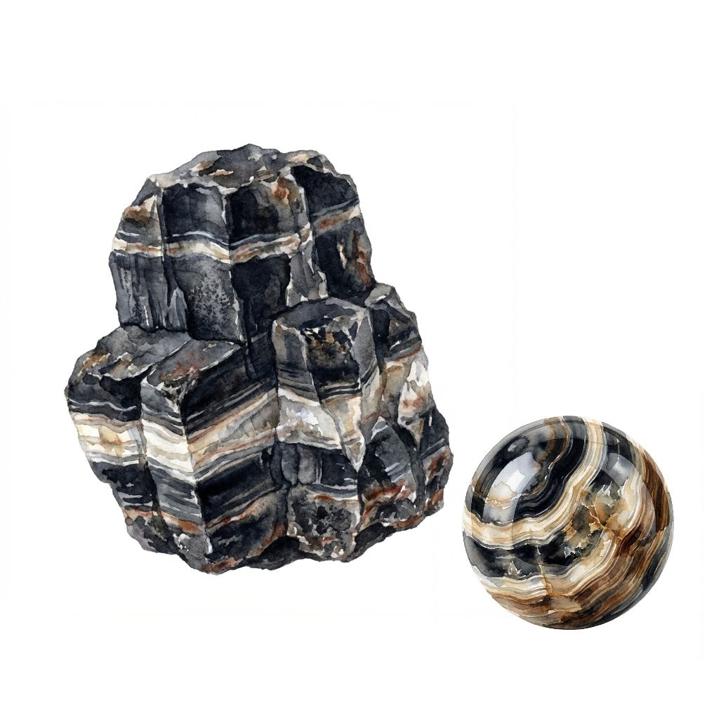 オニキス / 縞瑪瑙 / ブラックオニキス - パワーストーンと天然石の雑学