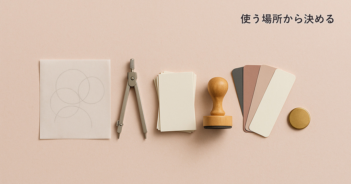 ロゴを作りたい・作り直したい|先に決める3つと、使う場所ごとに確かめること・費用の目安のアイキャッチ画像