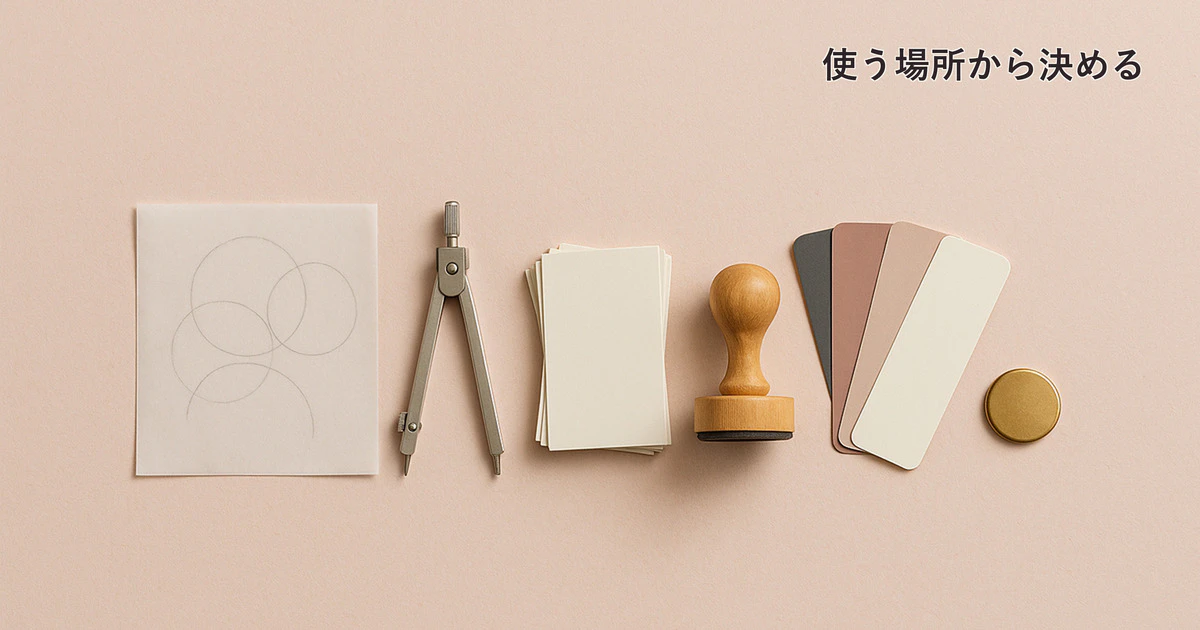 ロゴを作りたい・作り直したい｜先に決める3つと、使う場所ごとに確かめること・費用の目安サムネイル画像