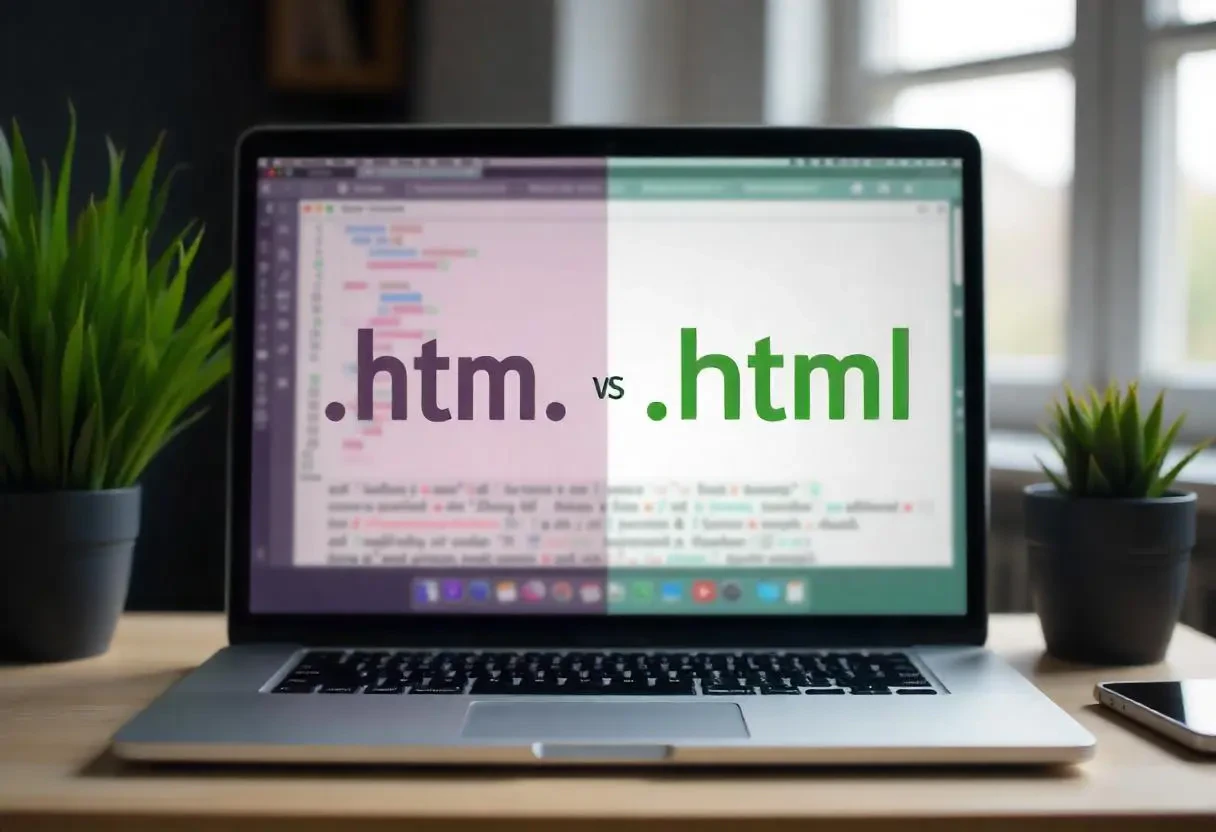 「.htm」と「.html」の違いとは？ホームページ制作での使い分け方サムネイル画像