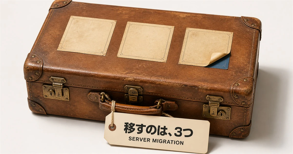 ホームページのサーバーを引っ越したい｜移転の進め方とメールの注意点・費用の目安サムネイル画像