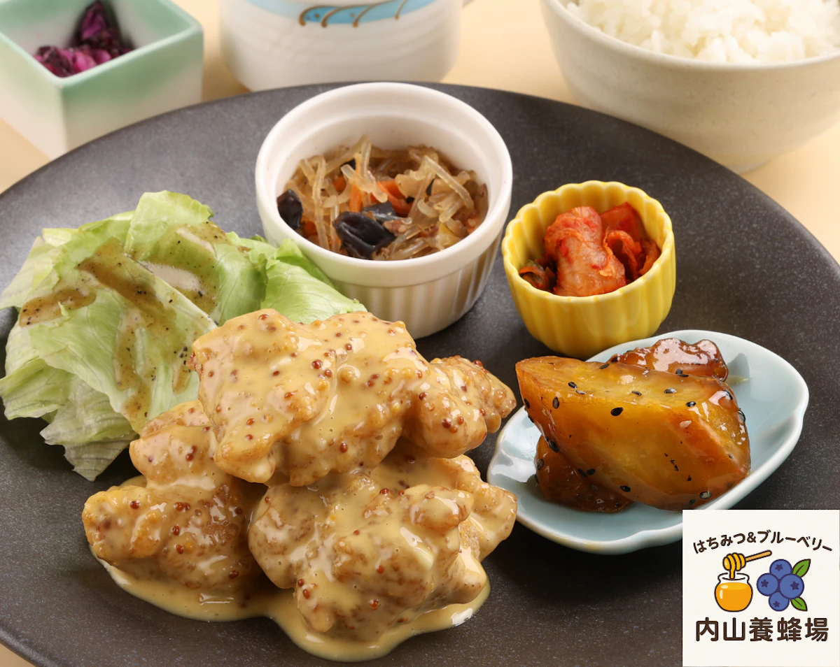 shop-card-「パルっ子」ランチ ハニーマスタードチキン<br>~内山養蜂場のはちみつ使用~