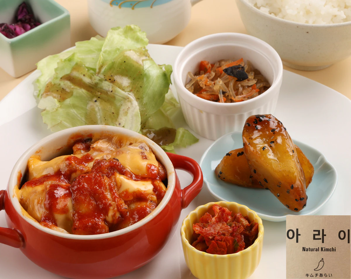 shop-card-「パルっ子」ランチ チーズタッカルビ<br>~キムチのあらいのコチュジャン使用~