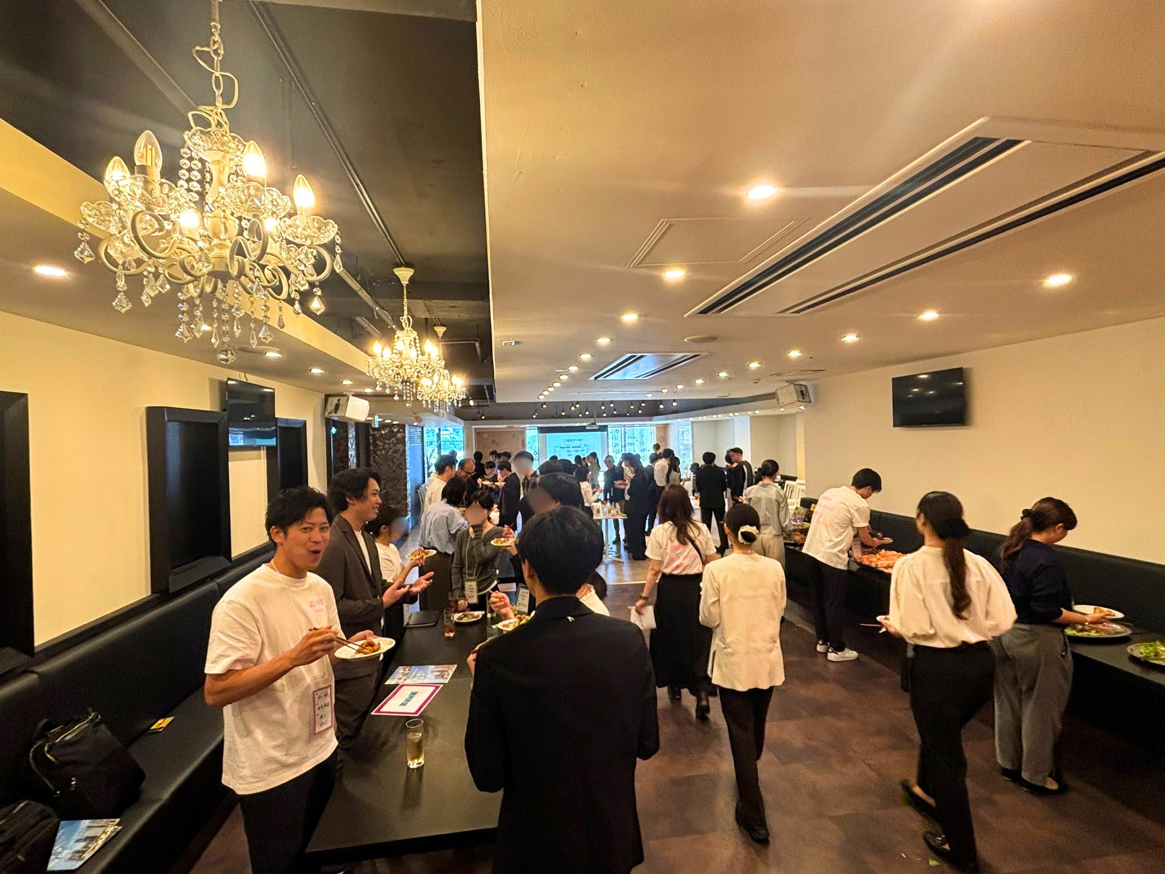 10/3京都会場でのランチの様子です。
説明会では聞きづらいことも気軽にご質問いただけます！