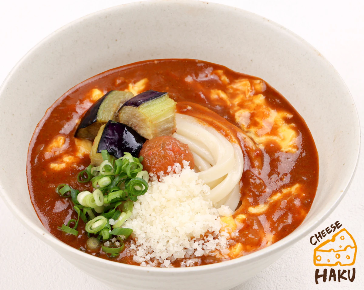 shop-card-スパイシーカレーうどん<br>~チーズ工房HAKUのチーズ使用~