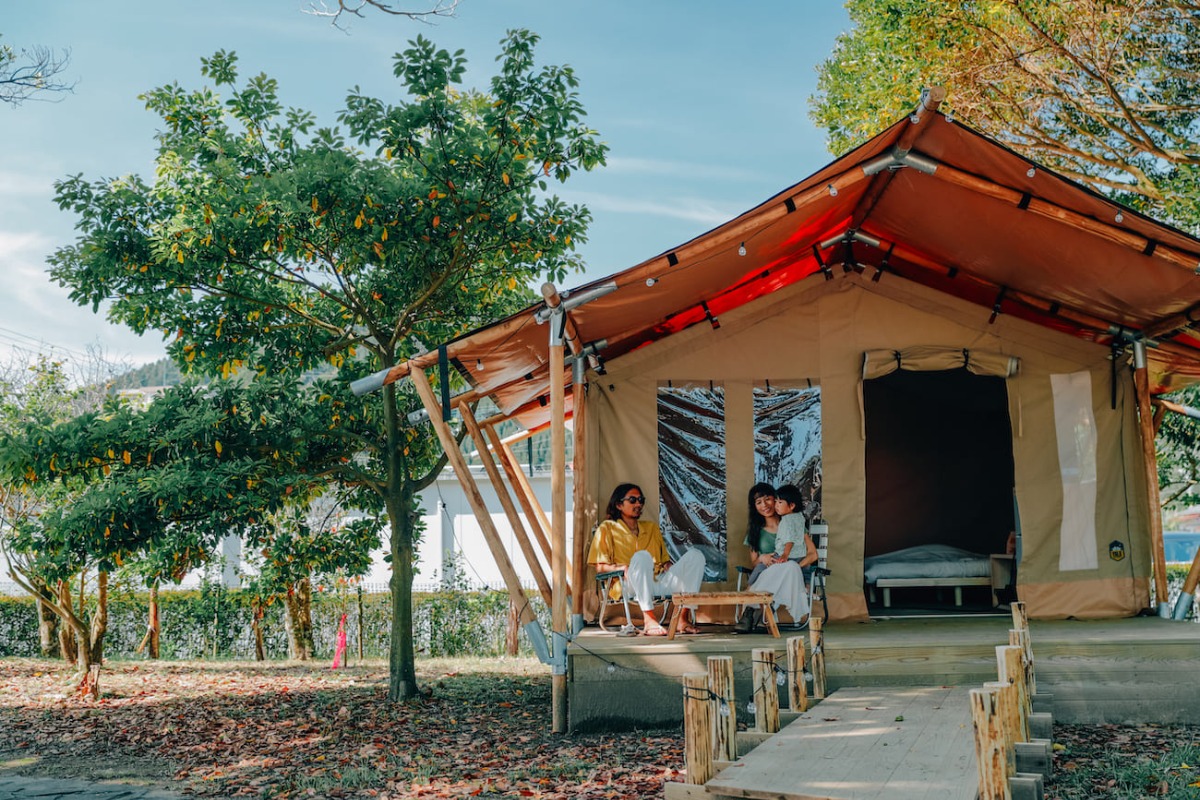 春のおすすめ！青島の自然を満喫する大人の隠れ家グランピング体験