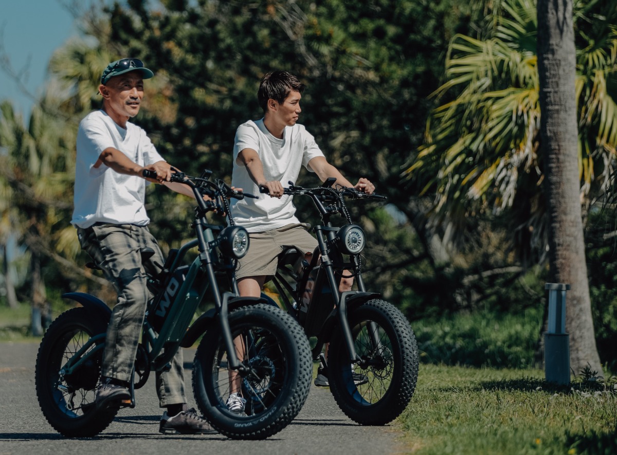 電動アシストE-BIKEでサイクリング！グランピングプラン