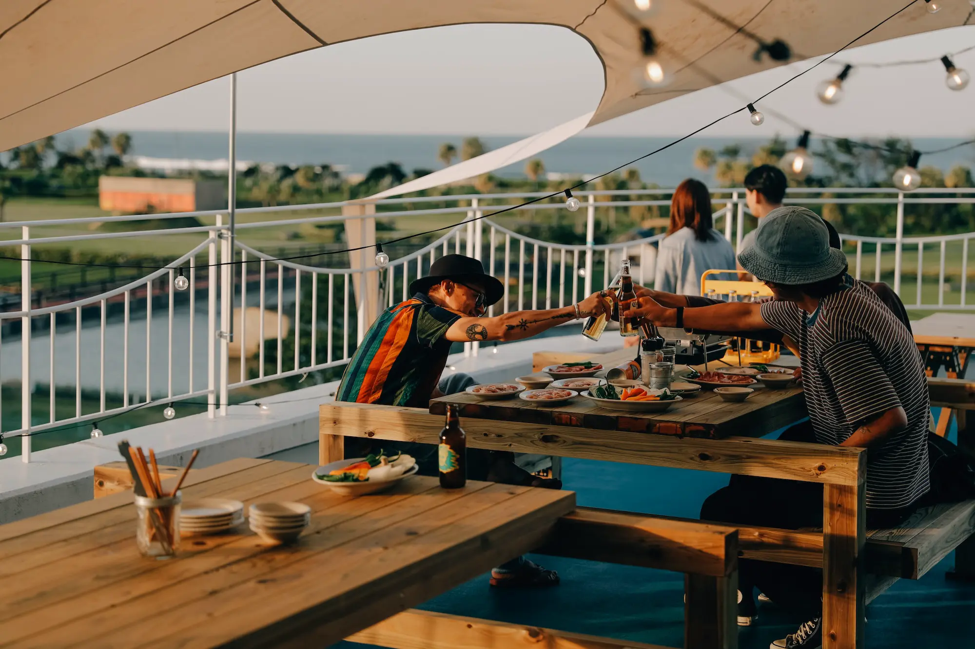 RESTAURANTでスペシャルBBQタイム