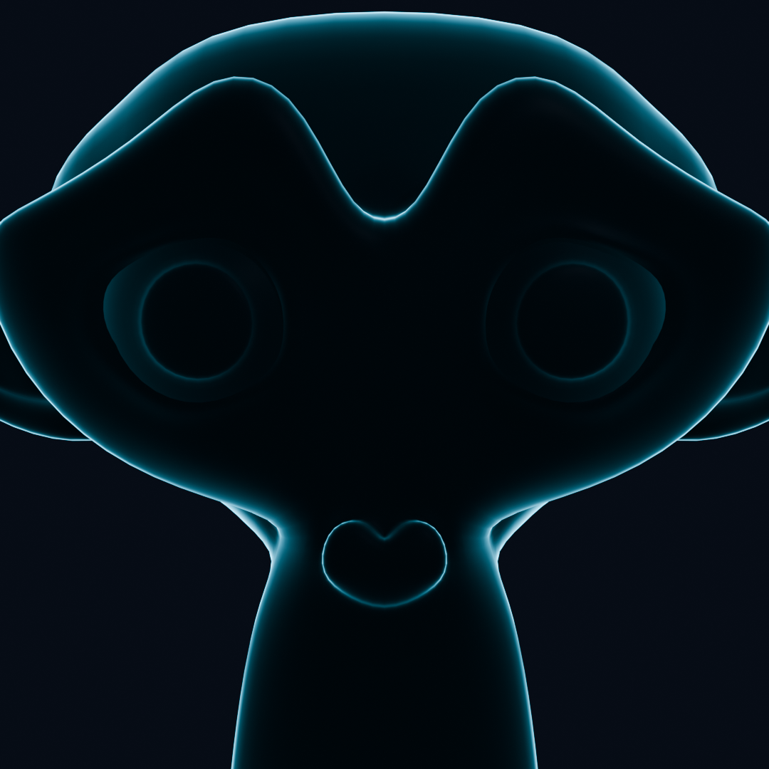 フレネルのリム発光(ブルーム前)