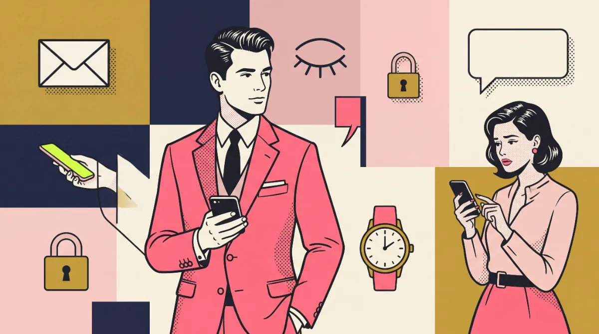 わざと既読にしない男性の心理を徹底解明。未読スルーの理由と脈あり判定の基準とは？