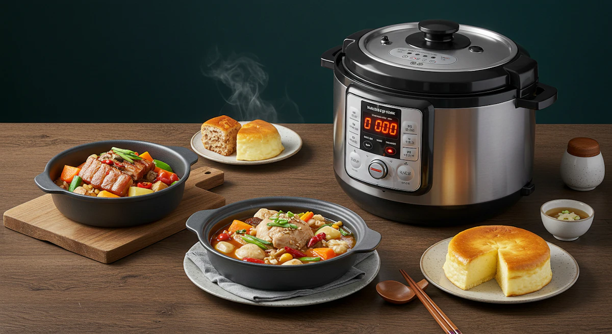 時短でおいしい！電気圧力鍋レシピ集