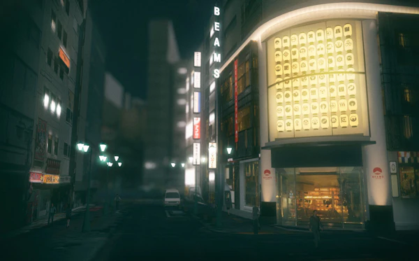 BEAMS Store Scenography & 3D Previsualization