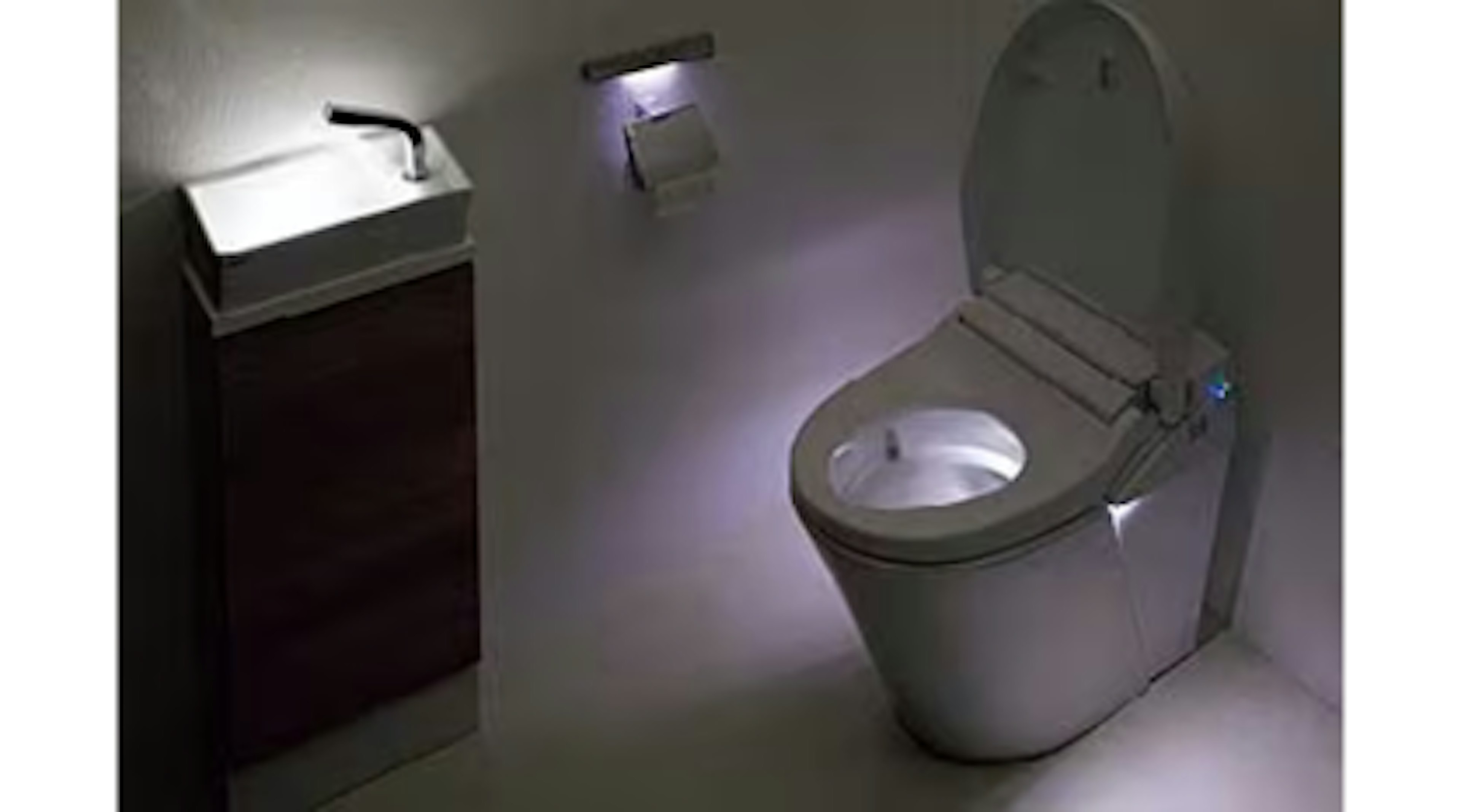 夜中でも使いやすい、ほのかライト