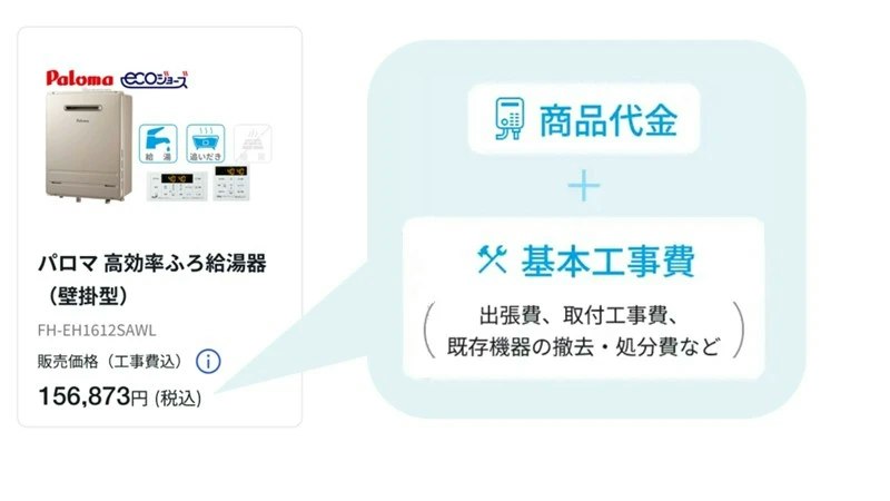 分かりやすい価格表記