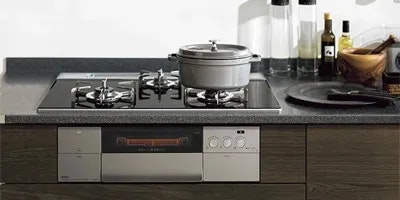 ノーリツのビルトインコンロの特長や機能とは?機種や価格を紹介