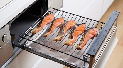 使いやすさをプラスした焼網グリル