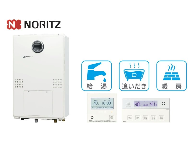 壁掛型・24号・オート・2温度3系統・14.0kW・インターホンなし・無線LAN対応