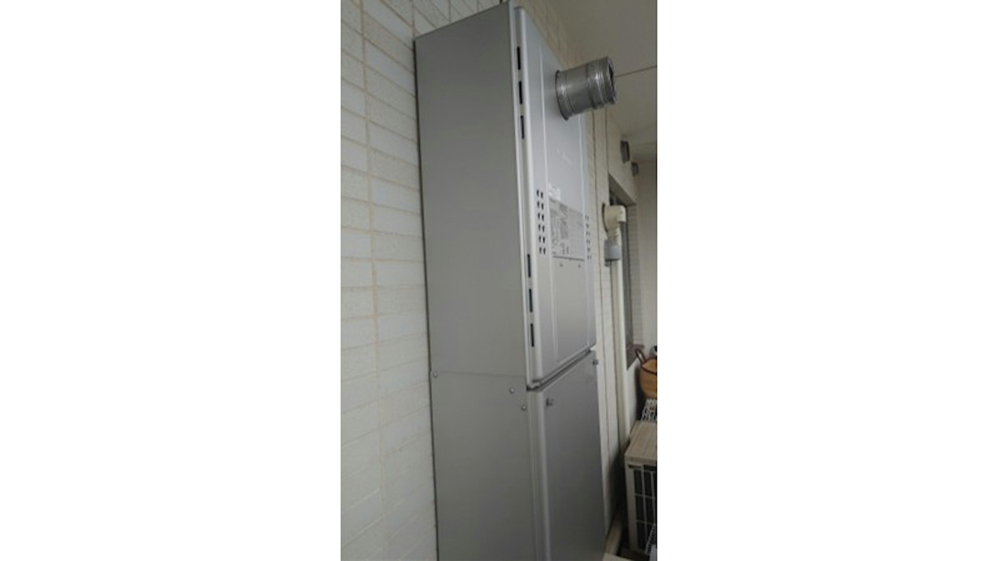 ノーリツ 高効率暖房付きふろ給湯器の施工後写真
