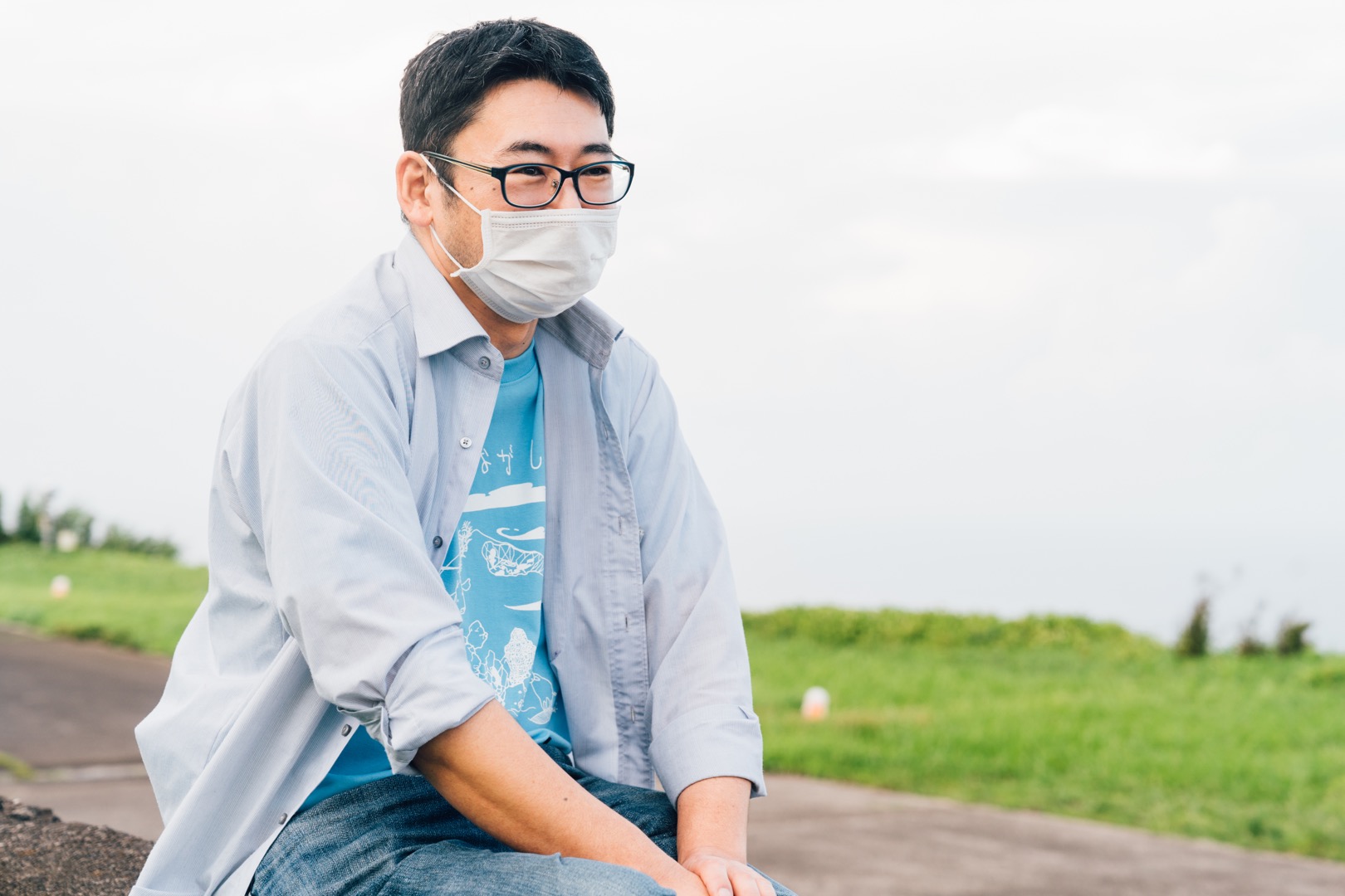 角田崇史さん Humans of Aogashima