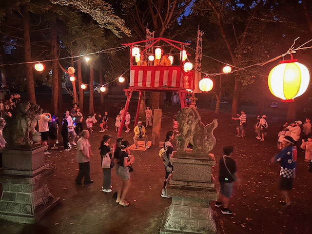 諏訪神社豊年祭りが開催されました！