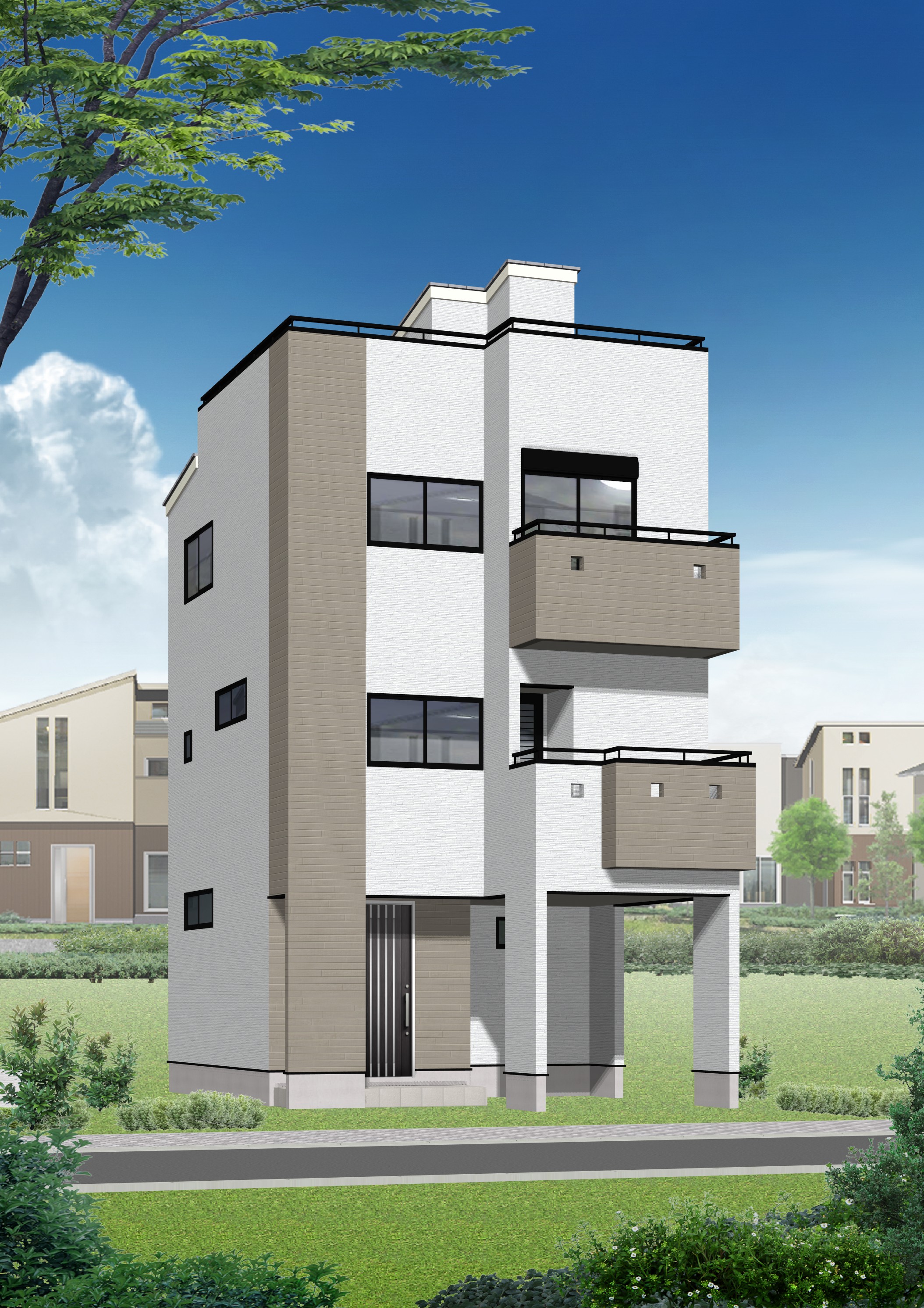 【ローン控除対象】東大阪市岩田町1丁目（G号地）