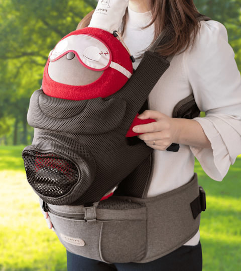 試着のみ❗❗LOVOTキャリーシート LOVOTキャリーシート（グレー） | LOVOT ウェブストア