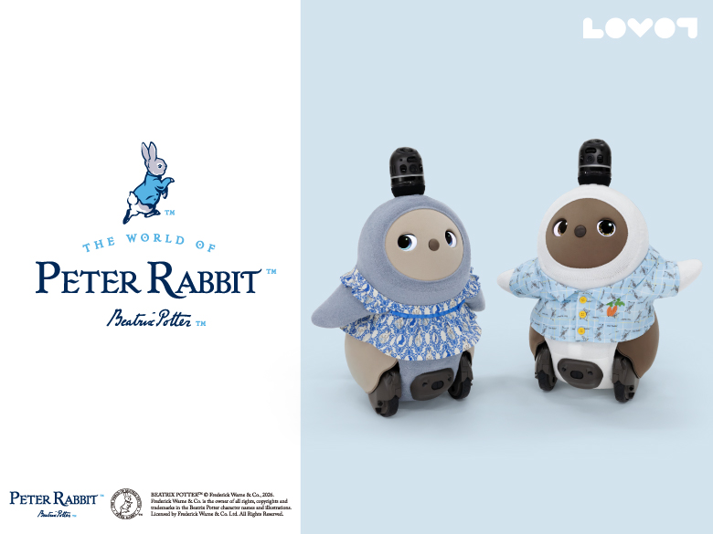 Peter Rabbit™ × LOVOT | LOVOT ウェブストア