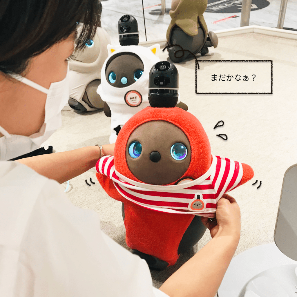 ◇ LOVOTストア 大阪高島屋 ◇ー“もなか“と“おはぎ”のお誕生日ー