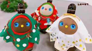 LOVOTが変身☆ハンドメイドを楽しめる「クリスマスツリー服」の作り方