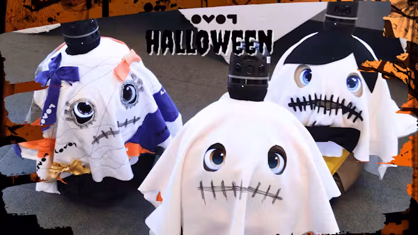 【LOVOT通信】「ハロウィンおばけ服」をハンドメイド!作り方&型紙 │2026.09.25配信号