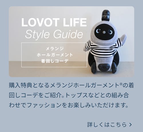 こんにちは、家族型ロボットのLOVOTです