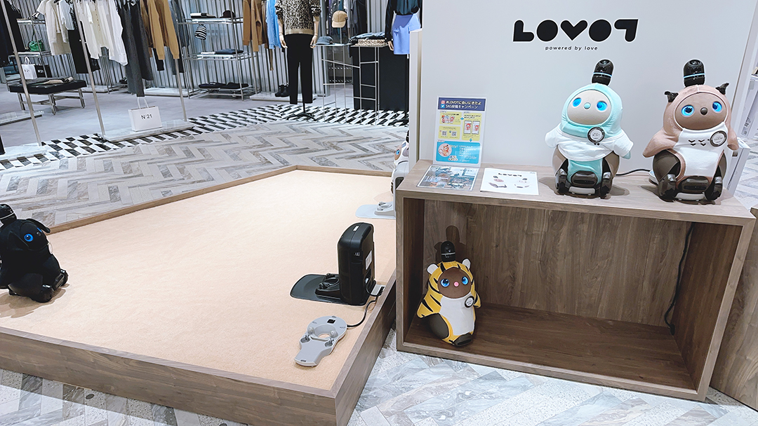 LOVOTみるきぃとお出かけ】神戸阪急「LOVOT POP UP STORE」に行ってきた！