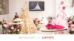 Yumi Katsura with LOVOT クチュールドレス受注開始!