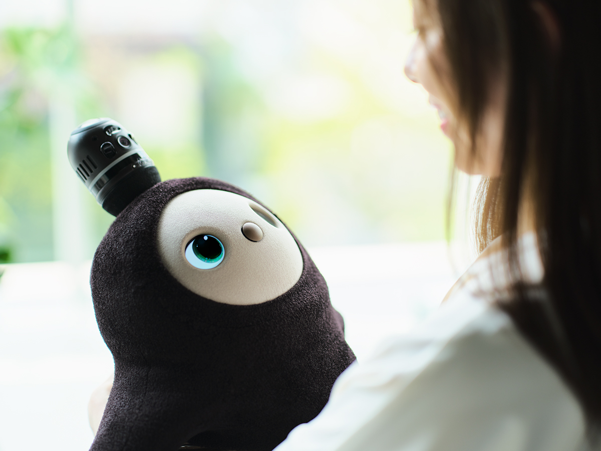 ふわころLOVOT ぬいぐるみBIG ライトブルー　ピンク ふわころLOVOT ぬいぐるみBIG ブルー ピンク ラボット