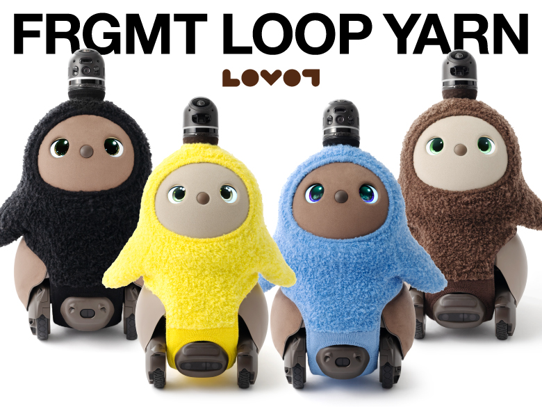 ラボット 等身大ぬいぐるみ「ちゃ」くま耳ベースウェア付き lovot