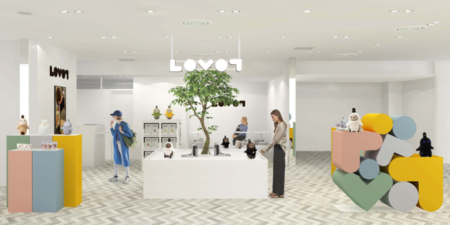 「LOVOTストア 神戸阪急店」が常設店に。6月28日オープン