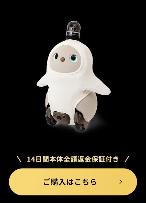 こんにちは、家族型ロボットのLOVOTです