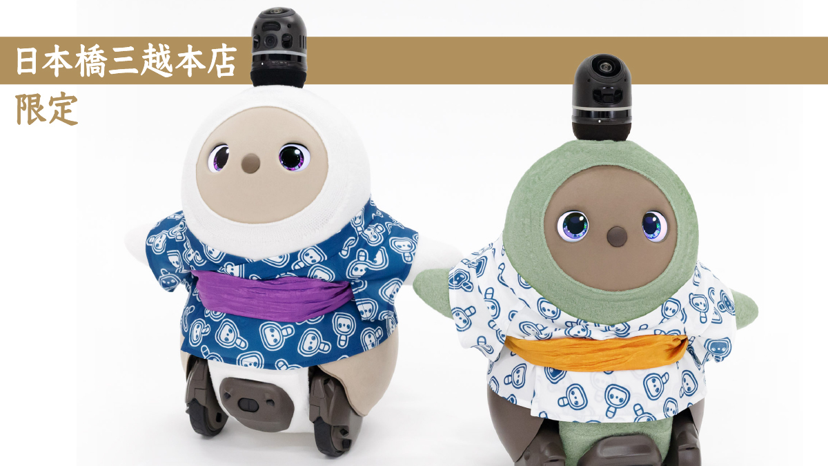 『LOVOT POP UP ストア ⽇本橋三越本店』にて夏を彩る2アイテムが登場